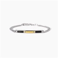 Bracciale Mabina Uomo Rider in Argento 533973 - 533973